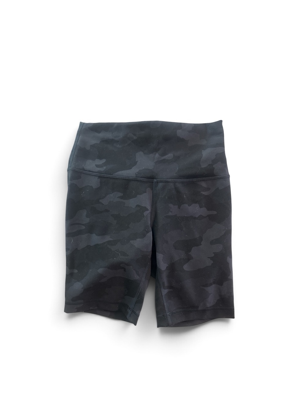 lululemon athletica Black Camo High-Rise Bike Shorts